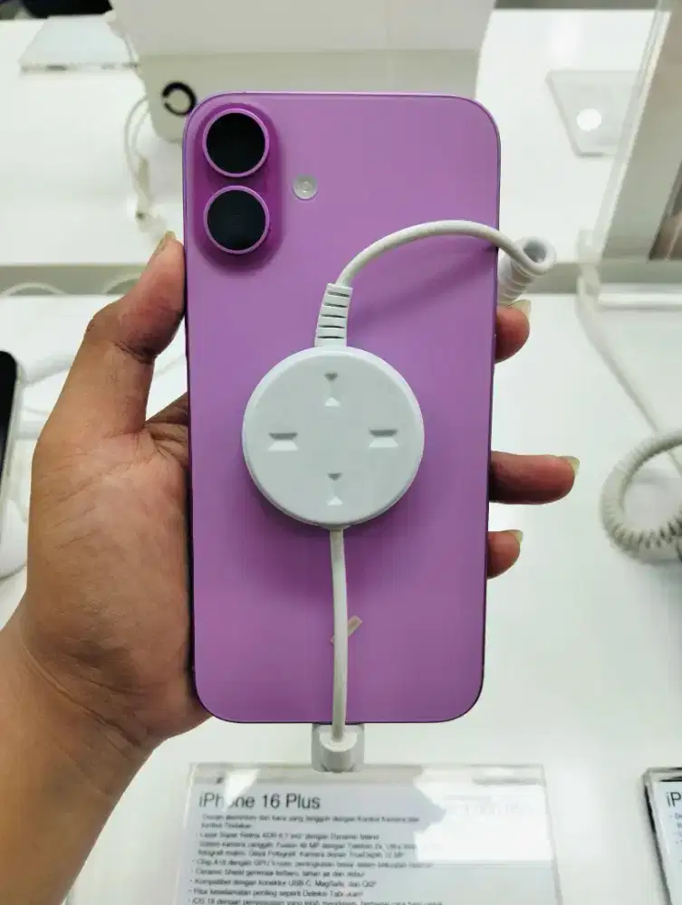 iPhone 16 plus 128 GB warna pink cicilan buy HOME CREDIT