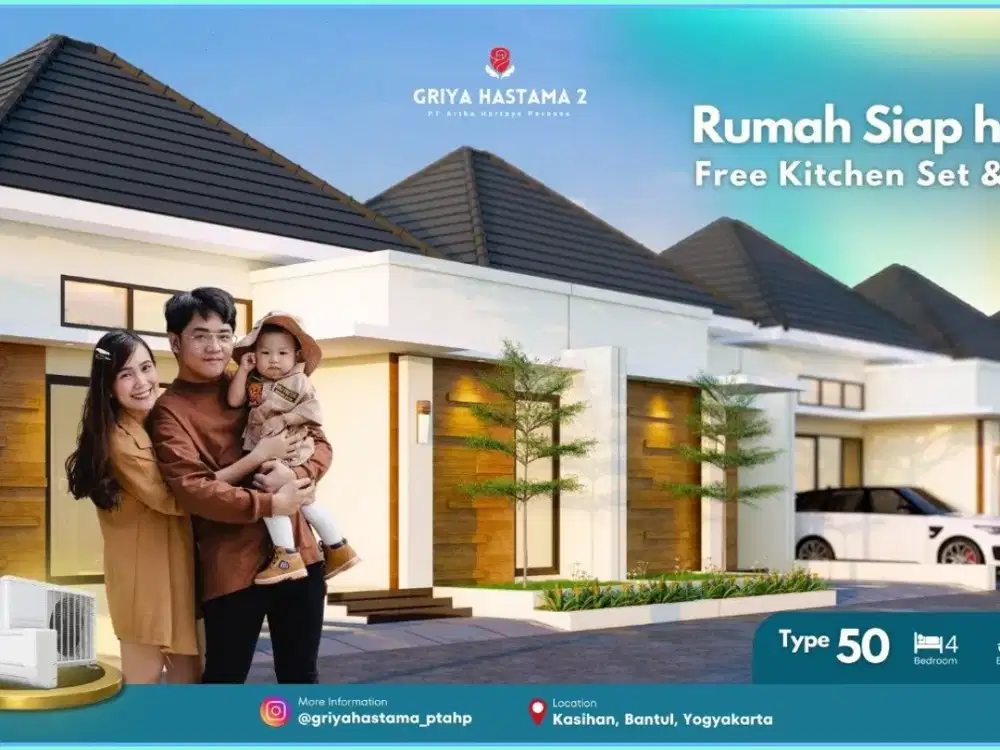 Rumah Dijual Sleman Murah Dalam Cluster Jalan Wates Km 6 Serasa Villa
