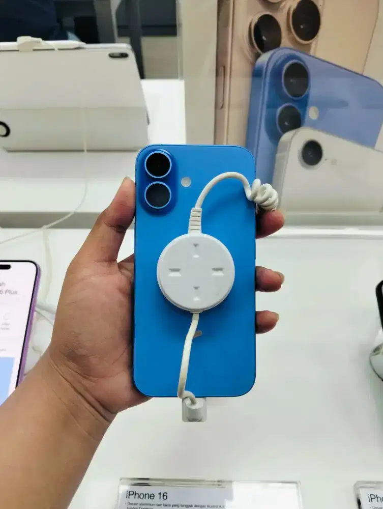 iPhone 16 basic 128 GB warna biru cicilan buy HOME CREDIT