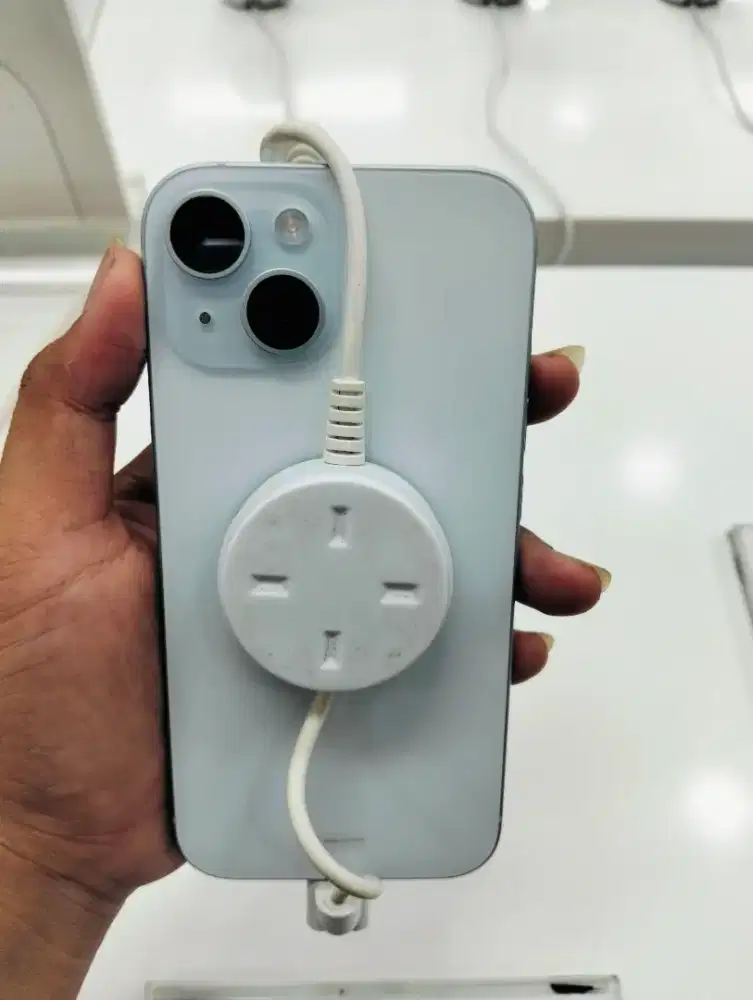 iPhone 15 basic 128 GB warna biru cicilan buy HOME CREDIT