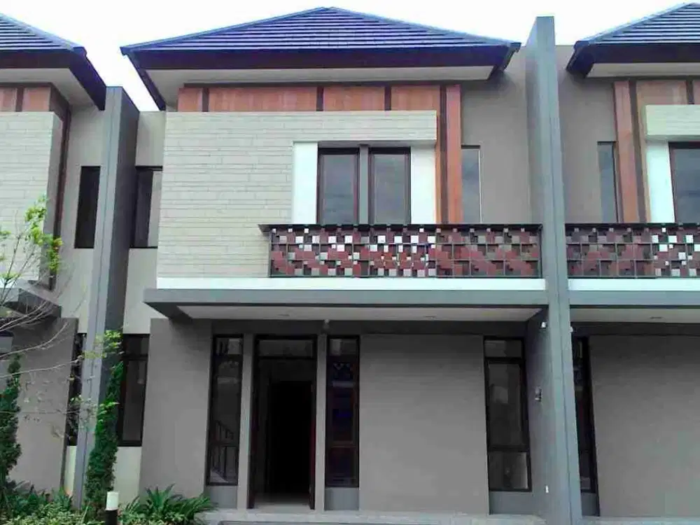disewakan rumah dekat ice bsd siap huni cluster regentown