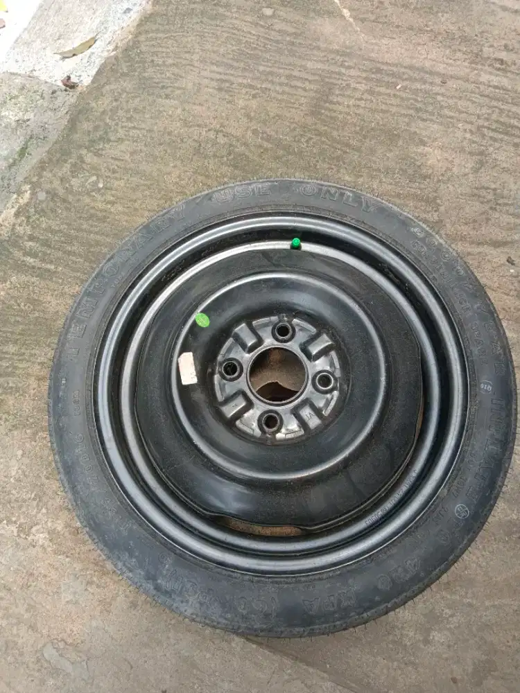 Velg sama ban serep bekas mobil proton sedan