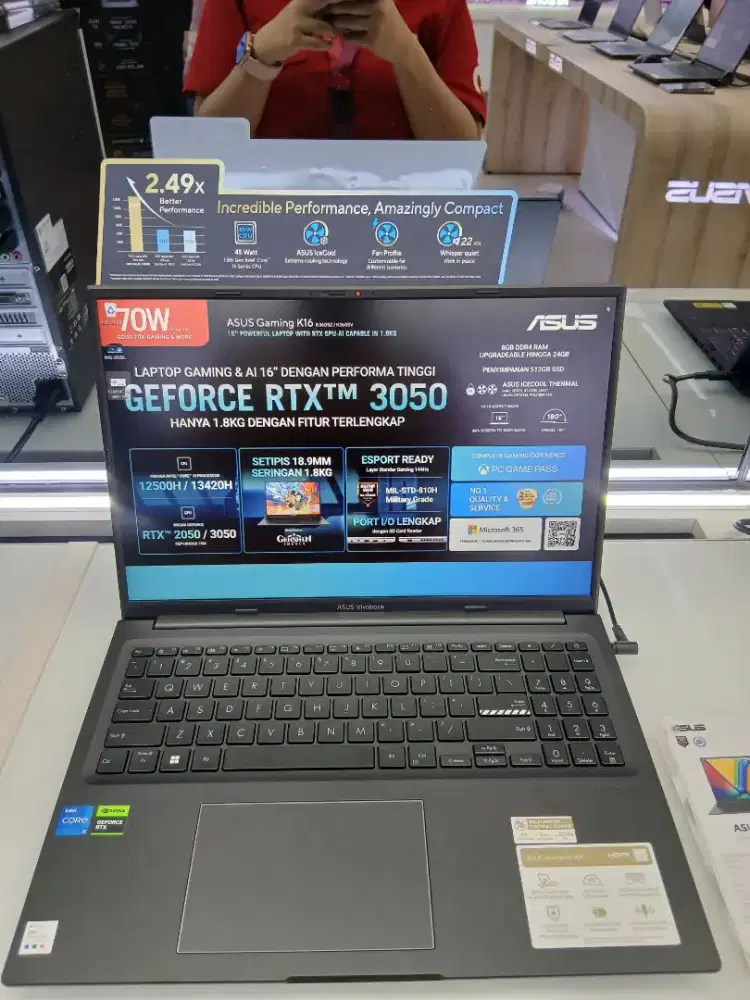 Promo Spesial Cicilan Laptop ASUS GAMING K16
