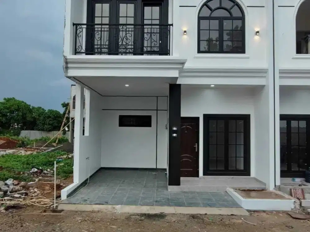 TOWN HOUSE CLASIK EROPA 800 JUTAAN DEKAT KAMPUS GUNA DARMA DEPOK