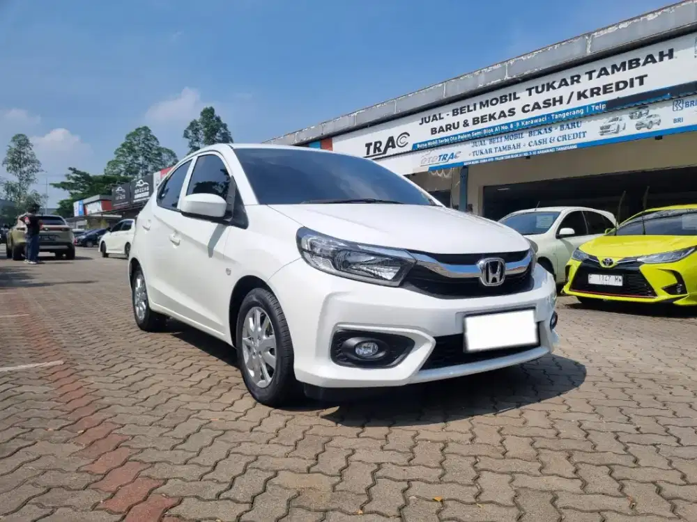 TERMURAH!! HONDA BRIO SATYA E 1.2 AT MATIC 2021 PUTIH