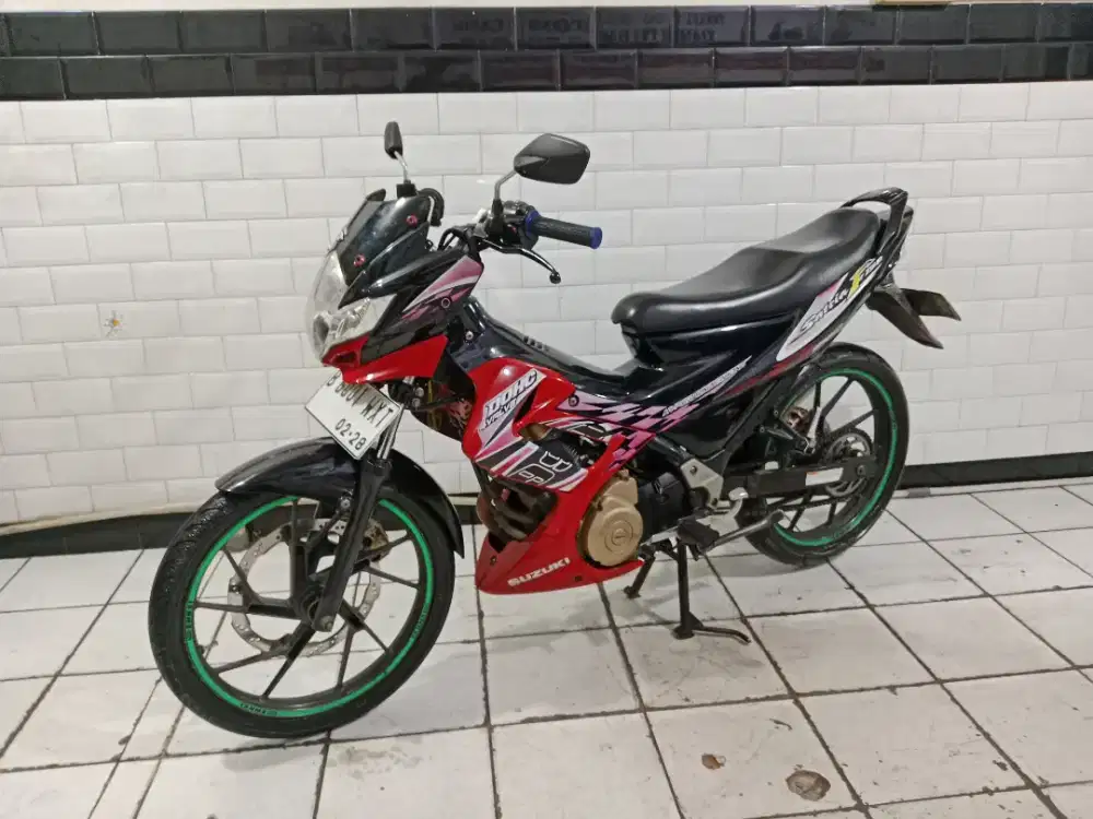 Suzuki satria f 2013 mesin halus terawat