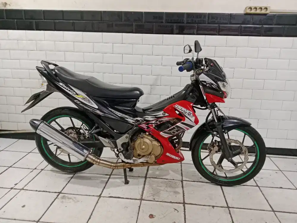 Dijual cepat satria f 2013 surat2 lengkap