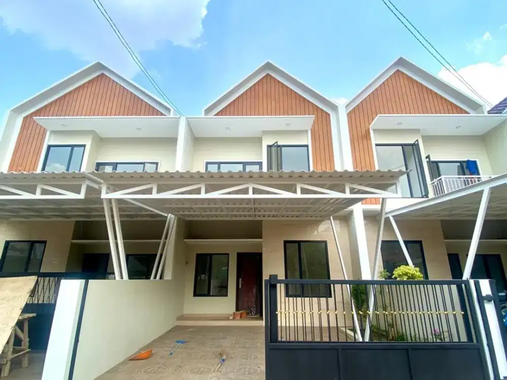 TERMURAH RUMAH LUAS 2 LANTAI DI JATIASIH 1,2 M FREE BIAYA2