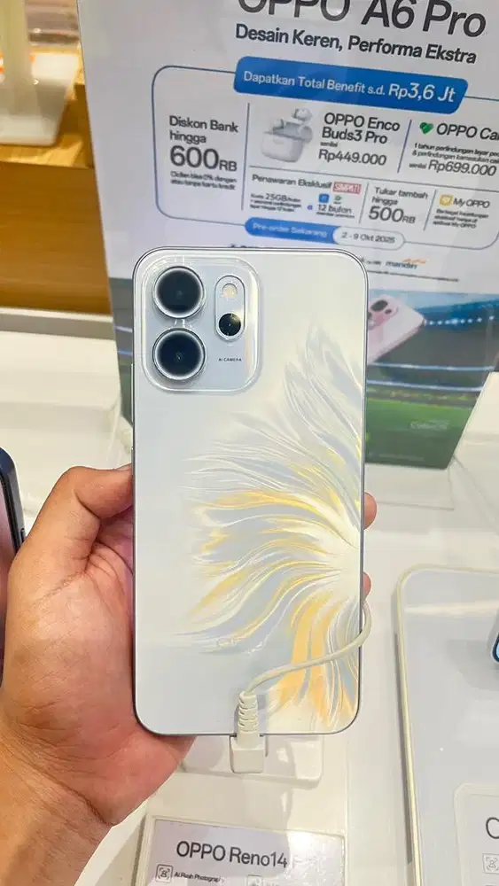 OPPO RENO 14F 5G CICILAN TANPA KARTU KREDIT SYARAT HANYA KTP
