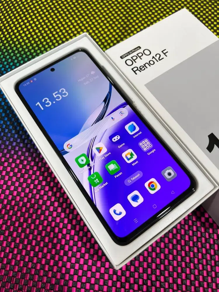 OPPO Reno 12F 8/256 – Garansi Resmi Aktif, Ready Semarang!