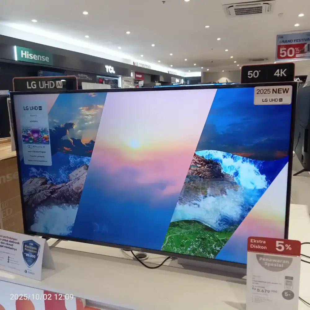 LG LED SMART TV 4K 50