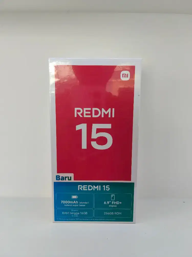 REDMI 15 RAM 8/256