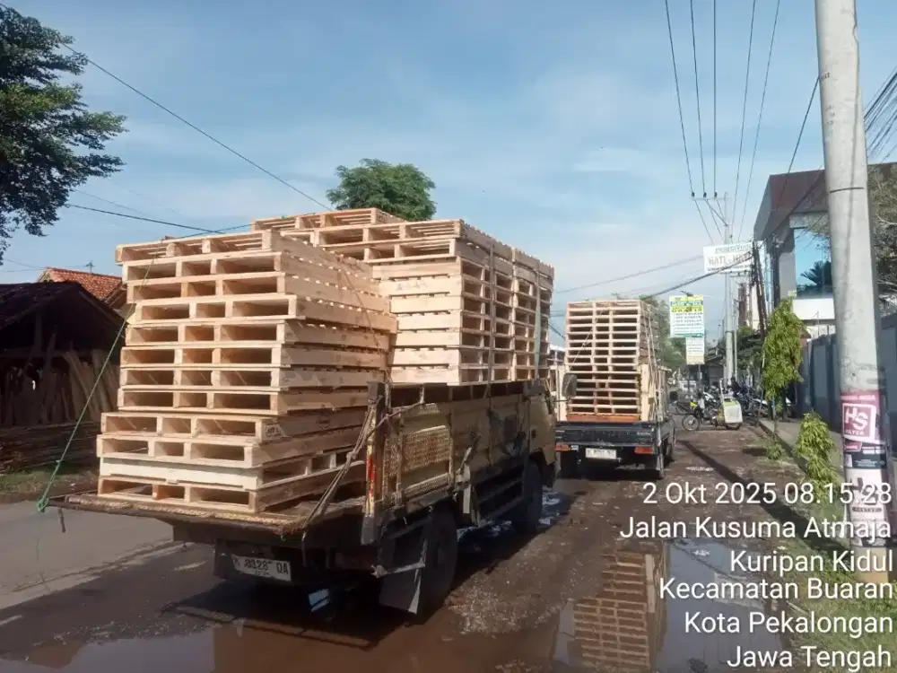 Palet kayu semarang. Bekas n custom ukuran