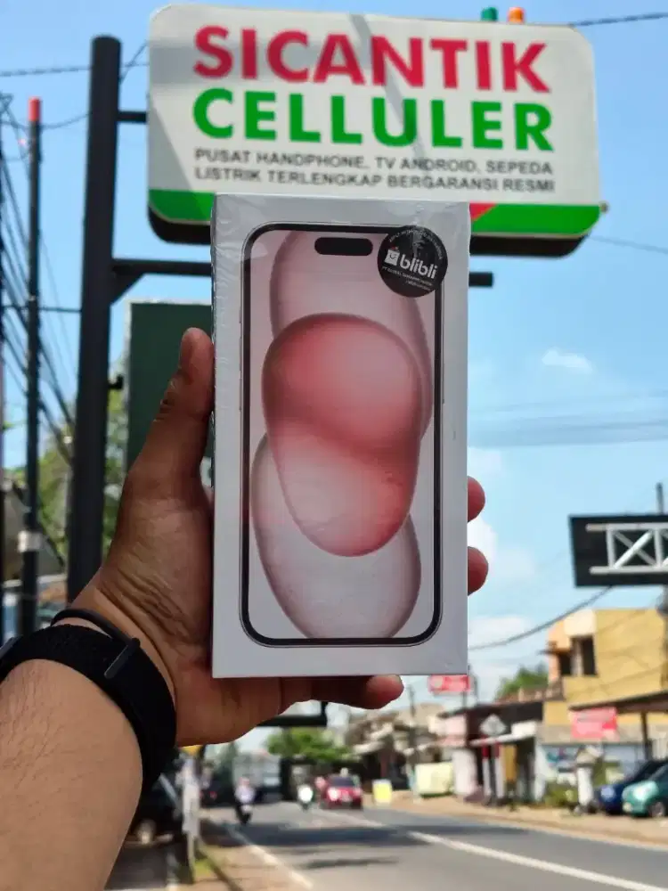 IPHONE 15 128 NEW GARANSI IBOX