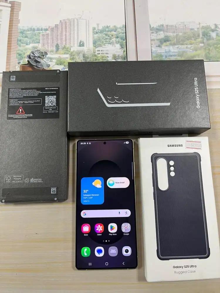 Samsung S25 Ultra 12/512 Resmi Sein + Free Case Original Samsung