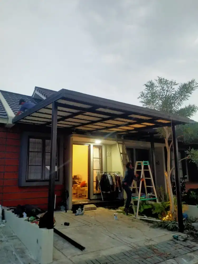 Kanopi Baja Ringan Bergaransi Kebocoran