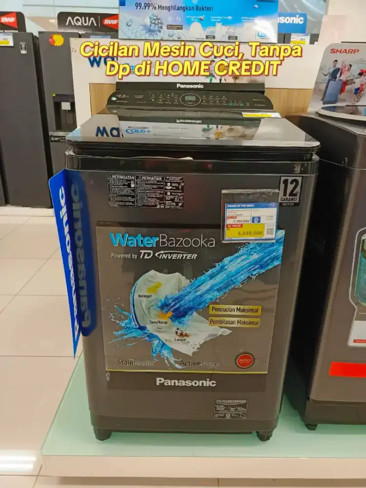 Kredit Mesin Cuci, Tanpa DP