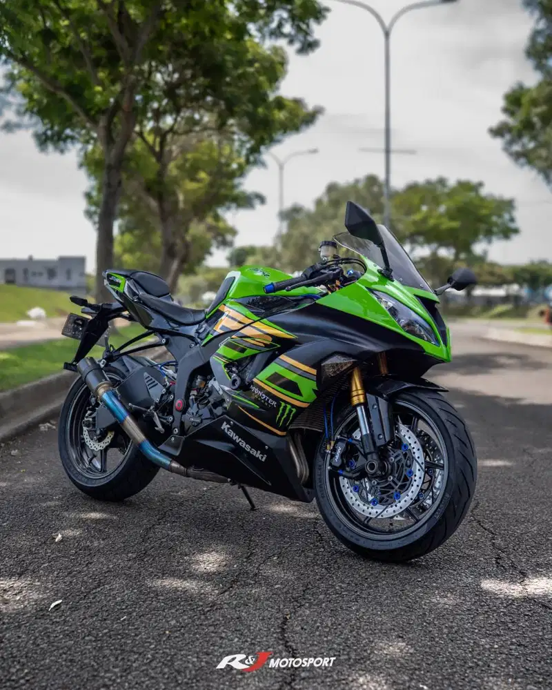 (Full Paper) Kawasaki ZX636 Nik 2014 ABS Warna Hijau Knalpot Racing