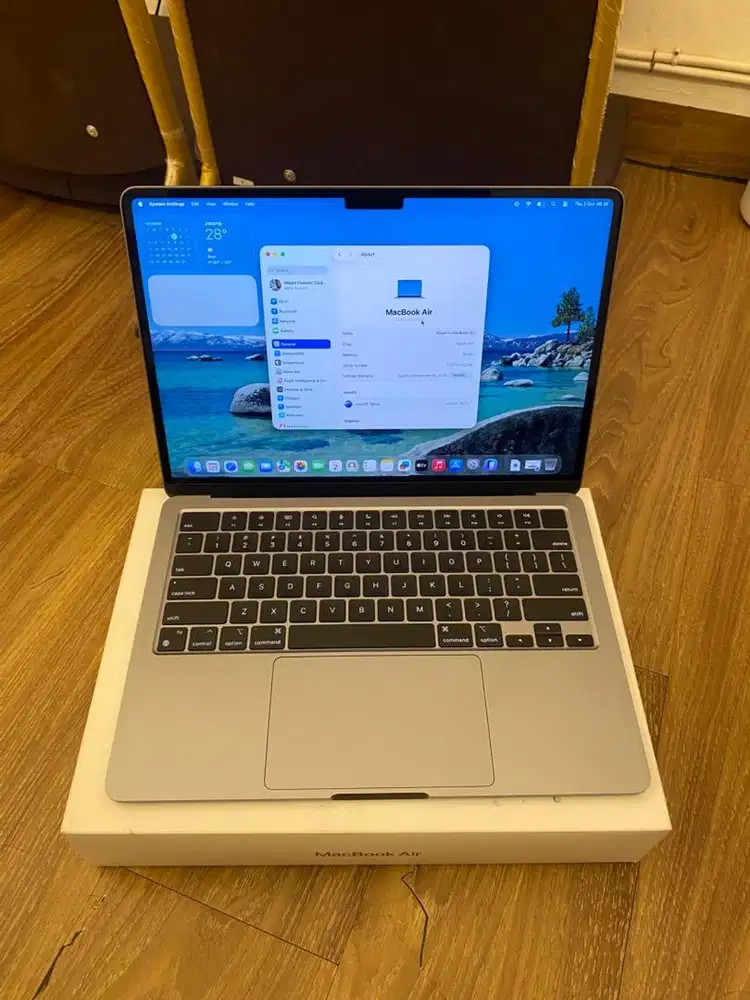 Jual Cepet Macbook Air M3 16/256 iBox Garansi Desember 2025