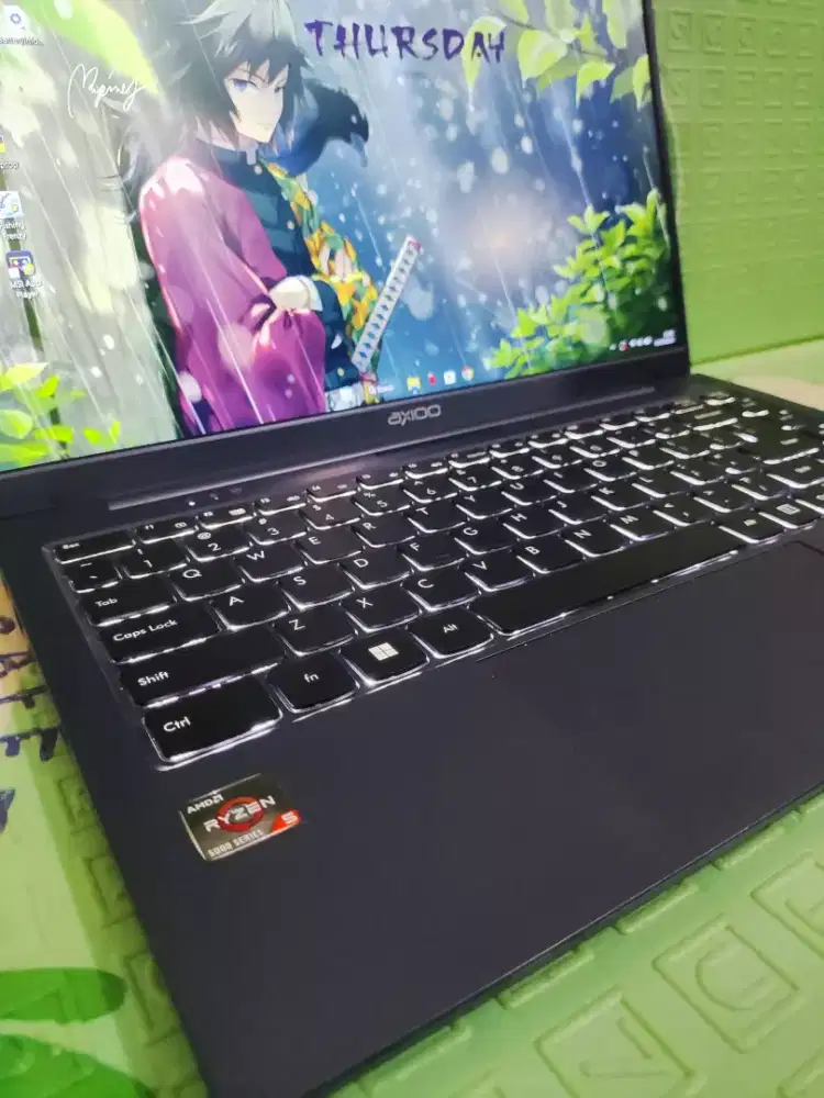 Laptop Murah Axio Hype 5 Ryzen 5 ram 8/256ssd Nvme Backlit