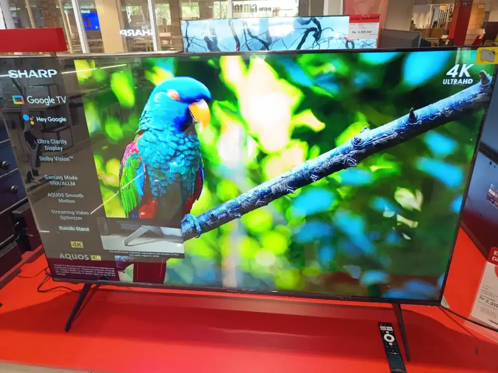 SHARP LED TV GOOGLE 4K 55 4T-C55HJ6000I