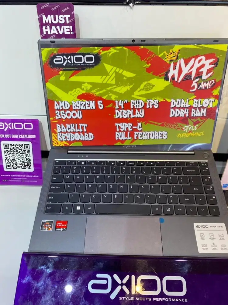 Laptop Axioo hype 5 Amd