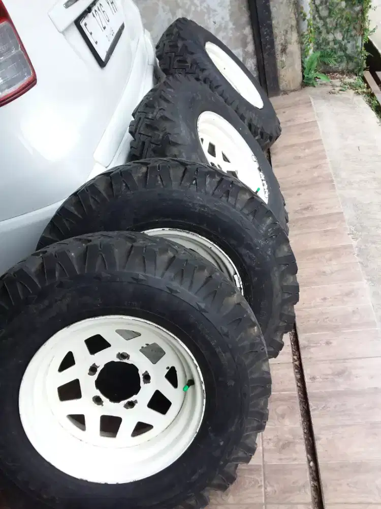 Velg double pinggang taft