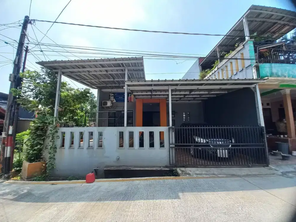 Rumah Hook 1 Lt Dekat Jatiasih 15 Mnt ke RS Siap Huni Bisa KPR J-16989