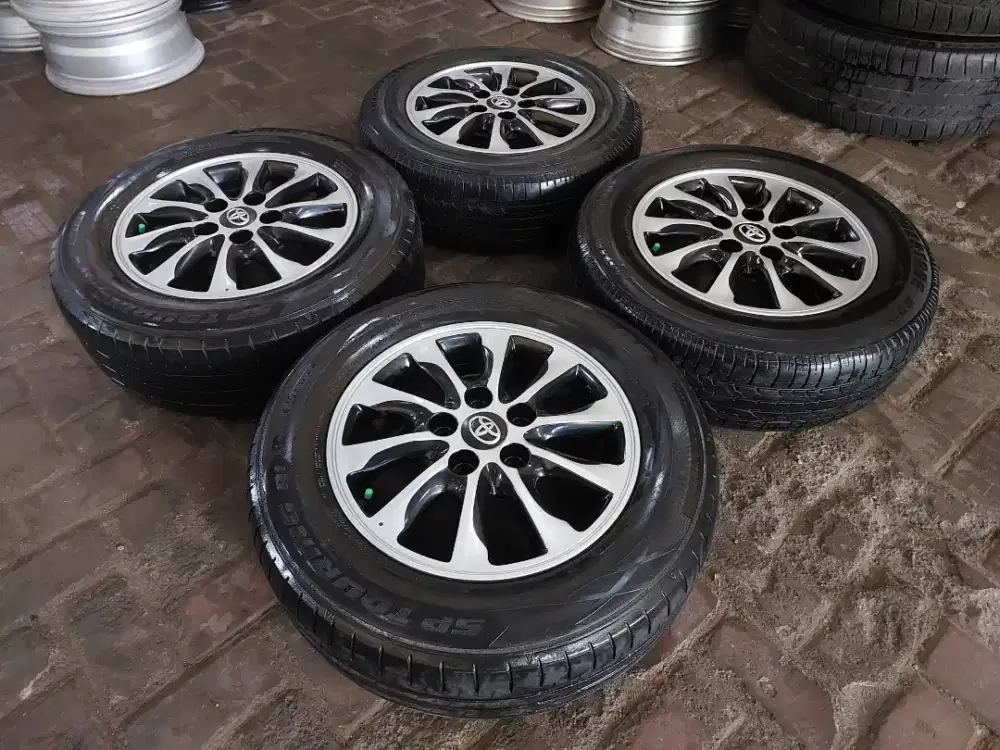 Velg Ban 90% Ori Innova R15 Hilux Granmax Luxio APV Carry Camry Nav1