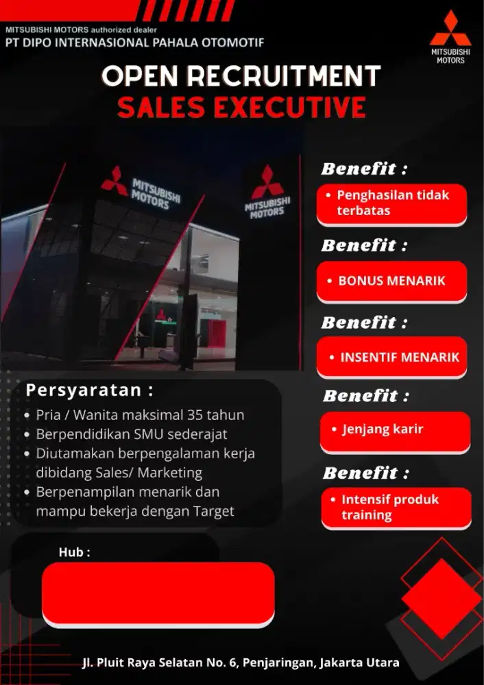 Loker Sales Mitsubishi Offline Online