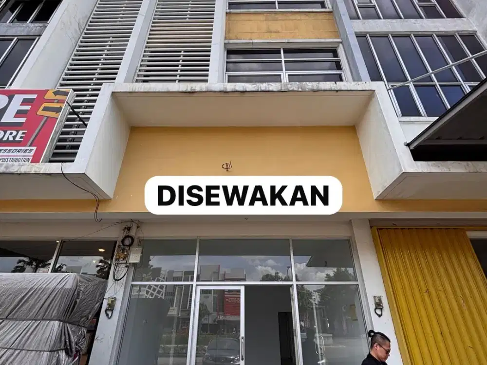 Disewakan Ruko 2.5 Lantai Siap Pakai Di Ecopolis Citra Raya