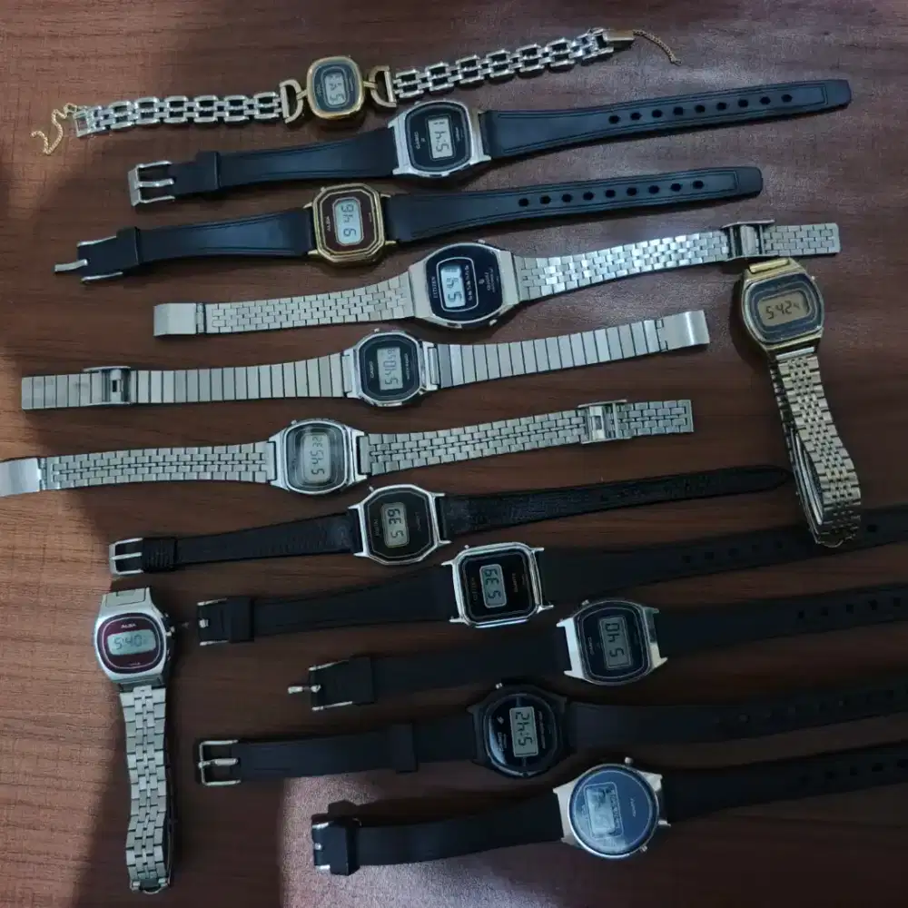 JAM TANGAN TAHUN 80'S PRELOVED BEKAS SEKEN SECONDHAND VINTAGE