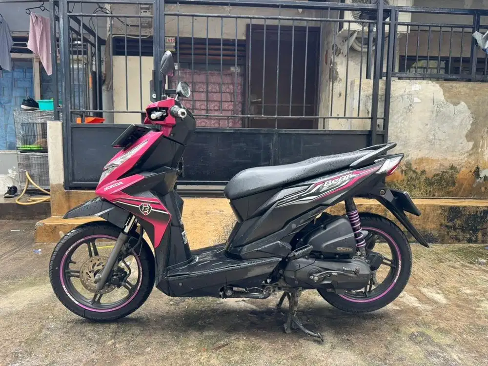 Honda Beat Eco magenta thun 2019 pajak panjang mesin halus jozz.