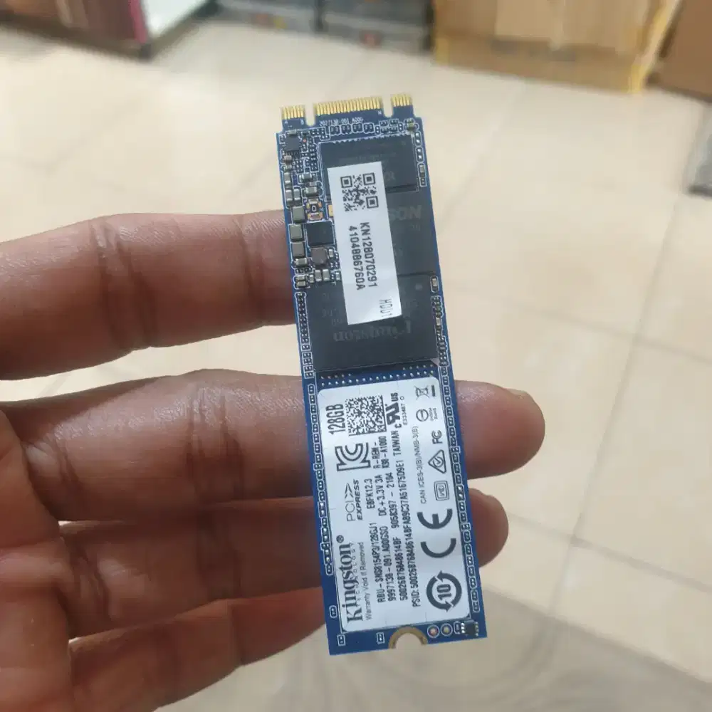 SSD M2 SATA 2280 - 128GB - 100/96%