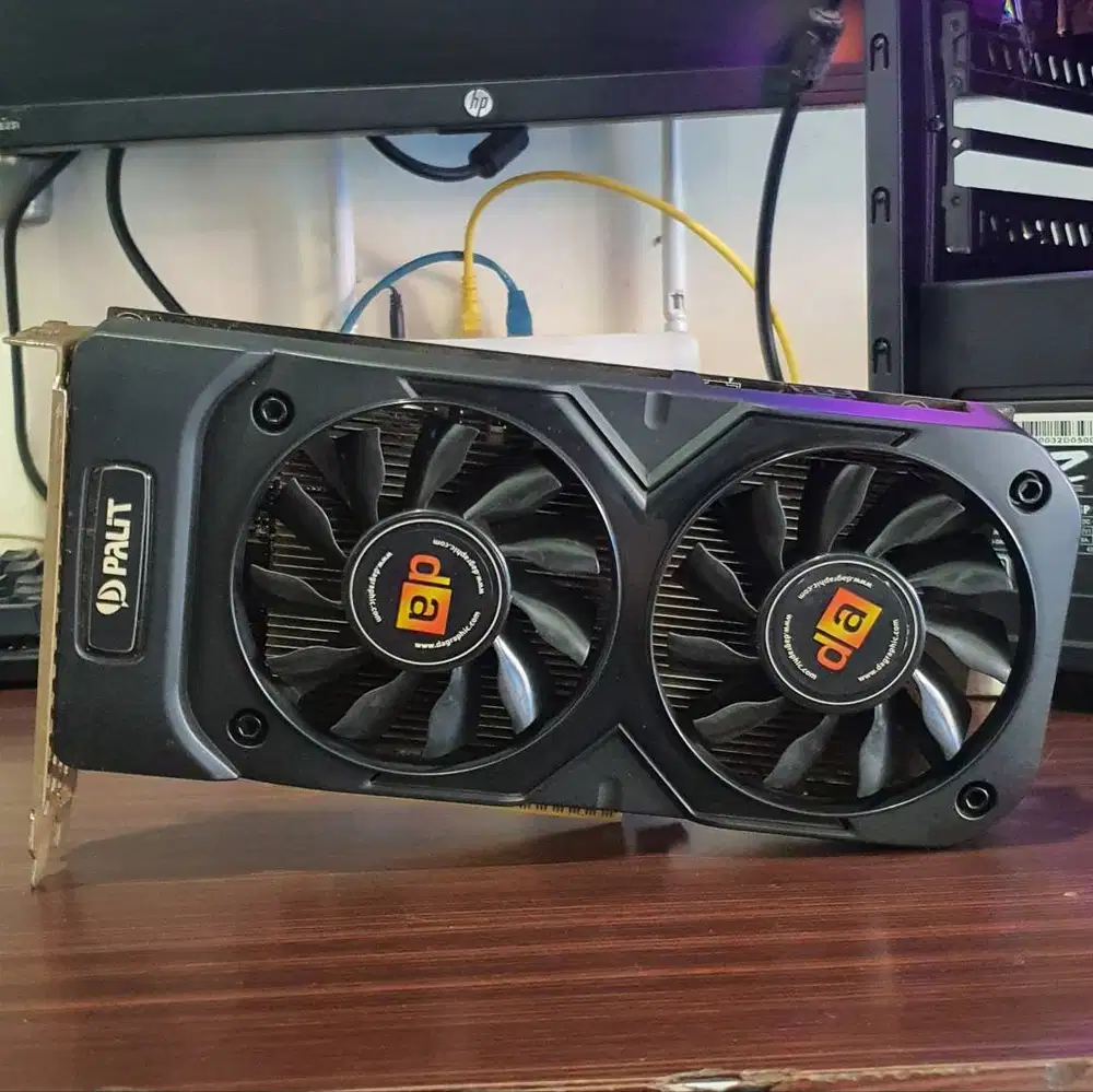 GPU Card/VGA Gtx1050Ti Dual OC - No Minus & Segel