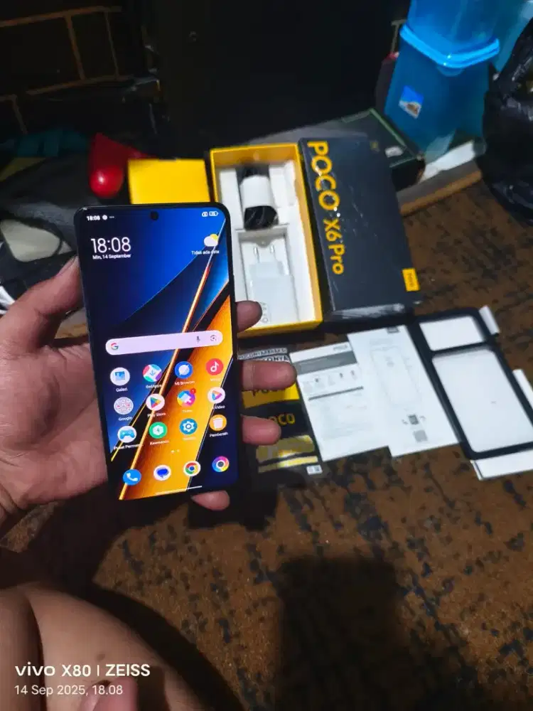 Poco X6 Pro 5G 12/256 Mulus Normal Bisa TT Pastinya
