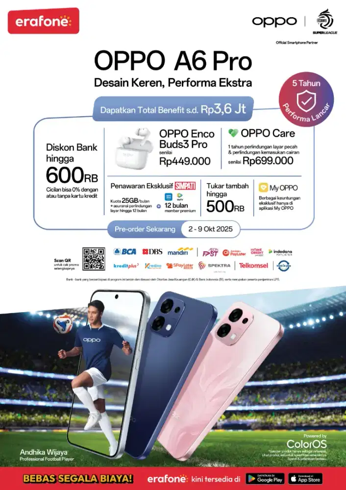 PRE ORDER OPPO A6 PRO SERIES