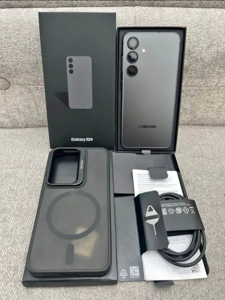 SAMSUNG S24 8/256 ONLY BLACK SEIN . CASH / KREDIT TANPA DP TANPA RIBET