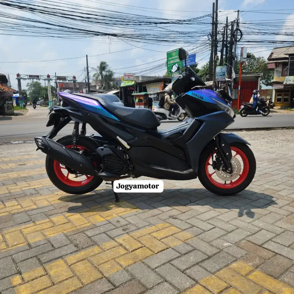 Yamaha Aerox Cyber city tahun 2024 cash & credit