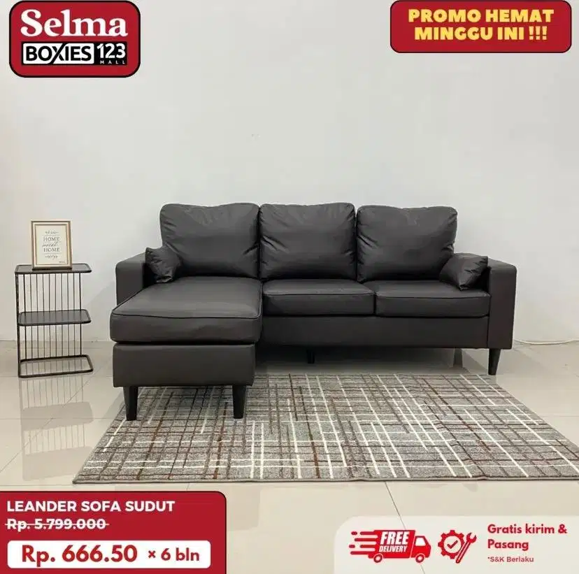 Leander sofa kulit