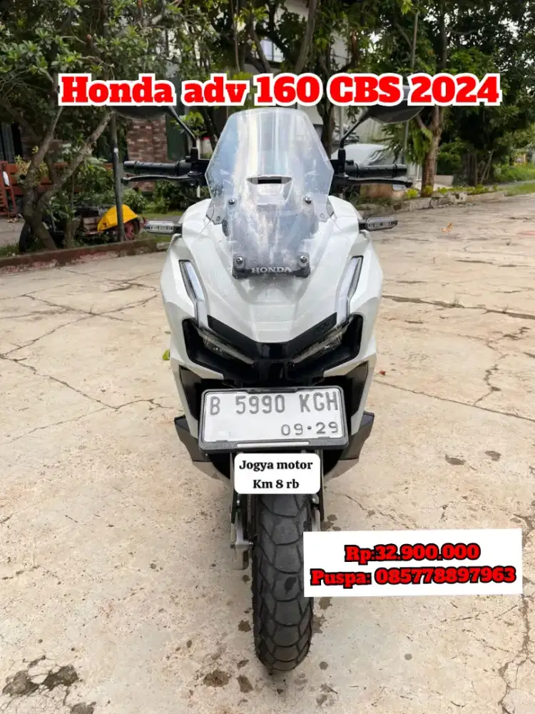 Honda adv 160 CBS 2024 km low