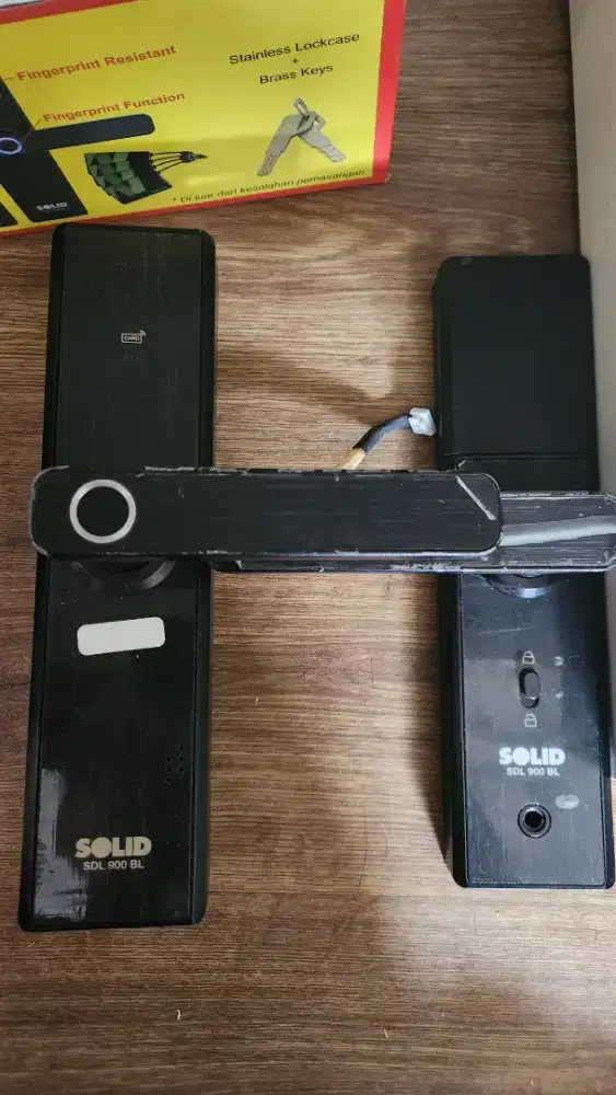 Solid Smart Door Bekas Kunci Pintu Security