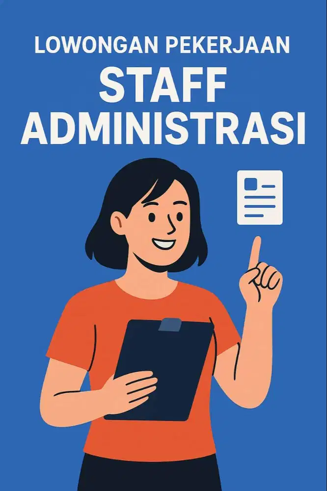 Dicari staff administrasi ringan