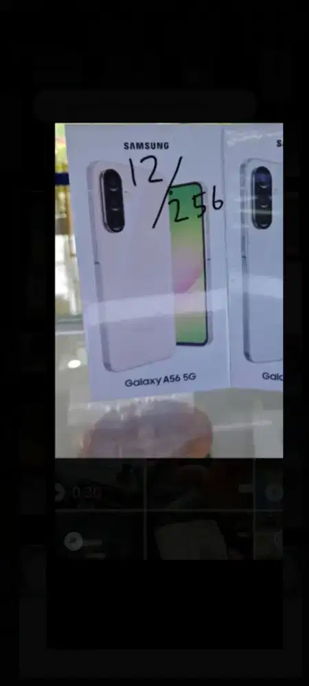 Samsung galaxy A56 ram 12gb awesome pink olive green hijau