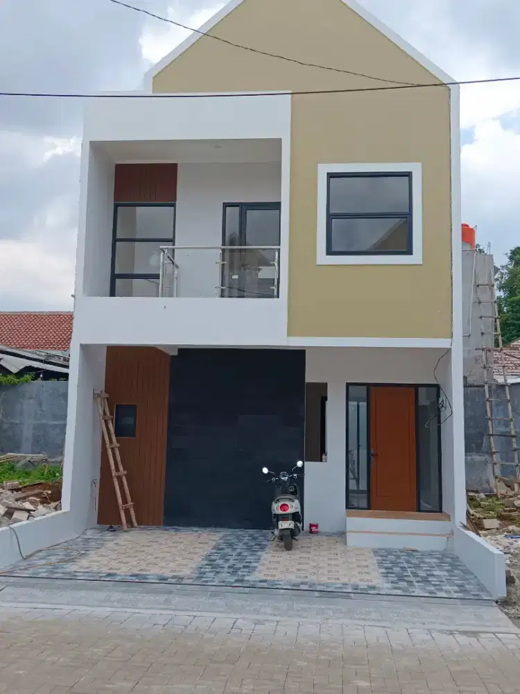 Di jual rumah bagus dalam cluster di kranggan bekasi