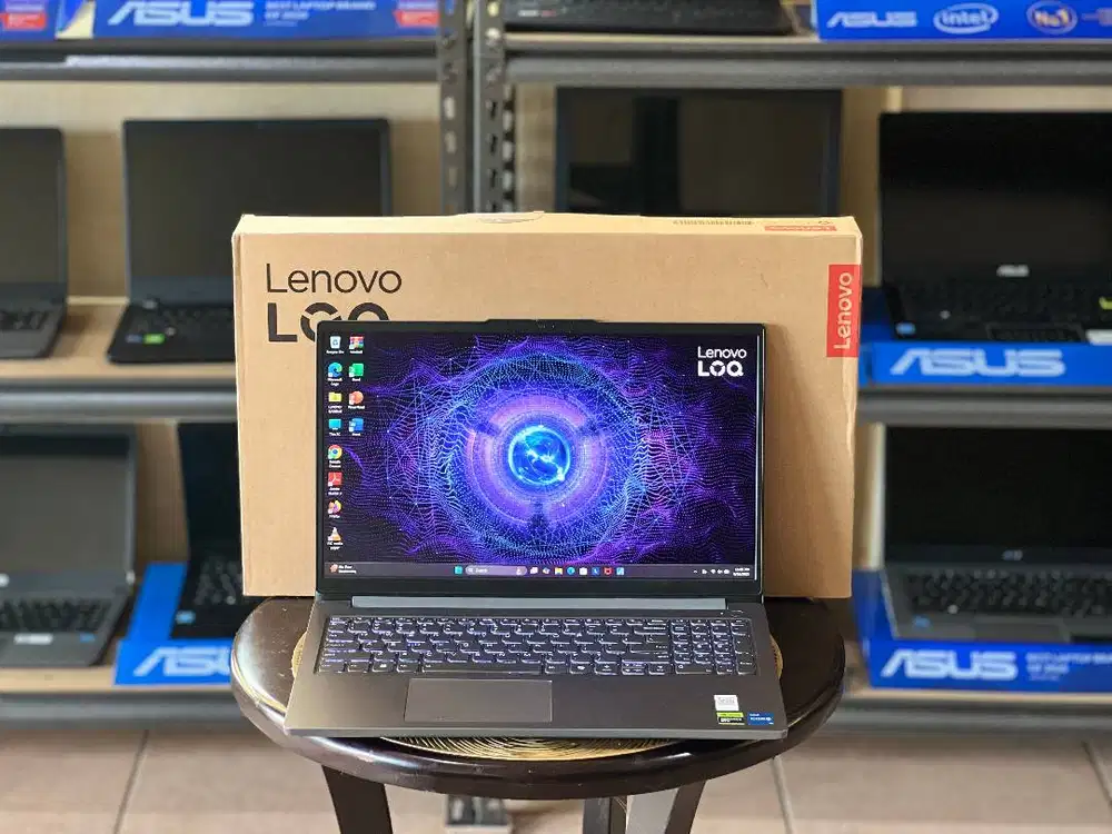 PROMO LENOVO LOG 15IAX9E CORE I5-12450HX/SSD512GB/RAM8GB/RTX2050 4GB