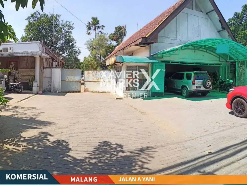 Dijual Tanah Bonus Rumah di Nol Jalan A Yani Blimbing Malang