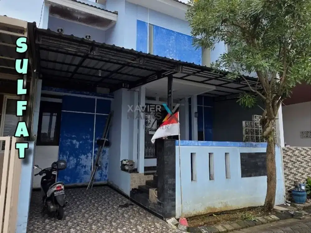 Rumah 2 Lantai Siap Huni di Pandanwangi Sulfat Blimbing Malang