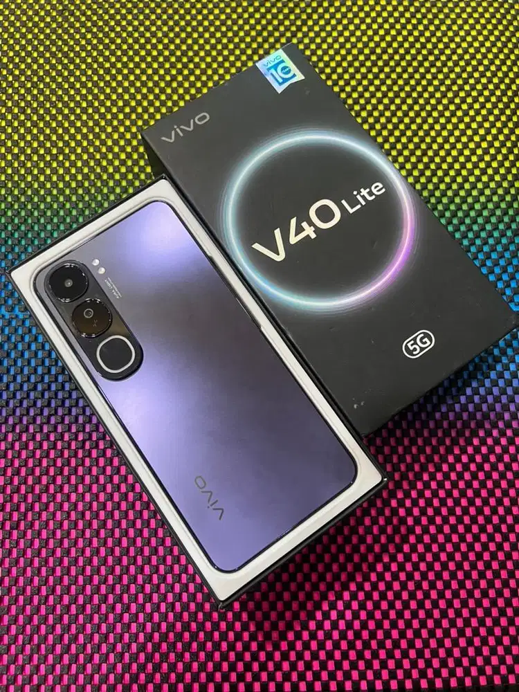 Vivo V40 Lite 5G 8/256 – Desain Premium, Internet Super Cepat!