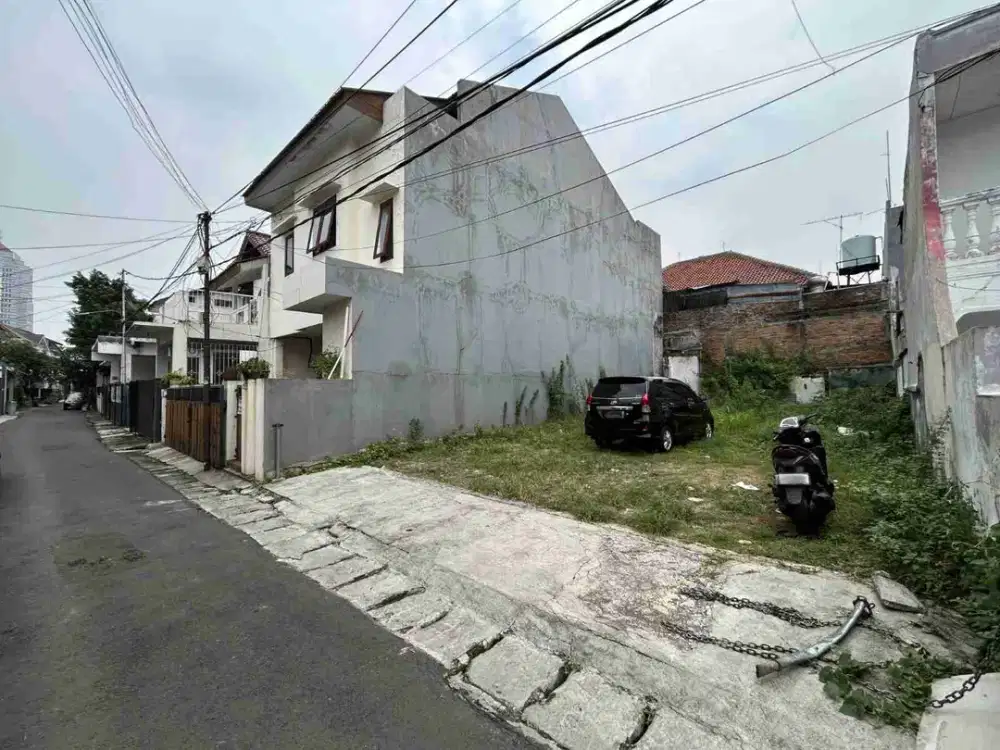 Kavling Tanah 151 m² SHM Akses 2 Mobil di Tebet